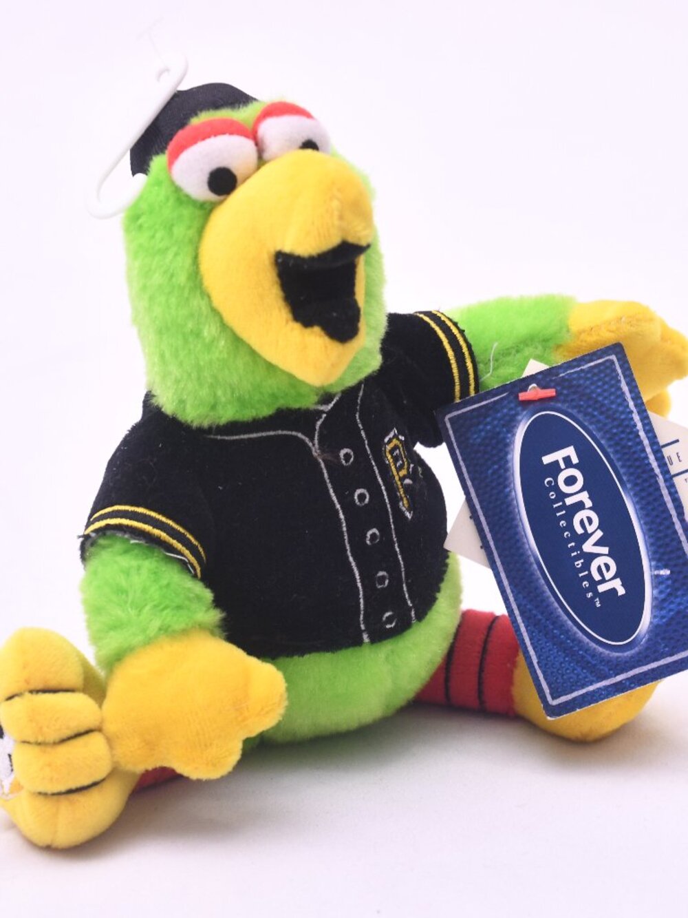 Forever Collectibles Pittsburgh Pirates Parrot Mascot Plush MLB Stuffed Toy Tag